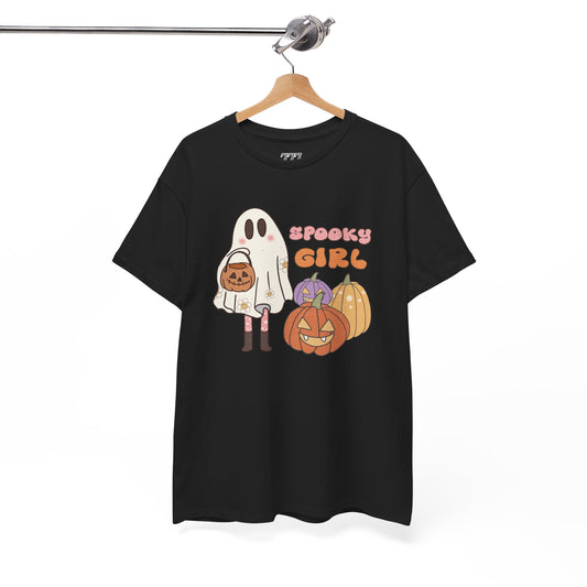 Spooky Girl Women's Heavy Cotton T-Shirt