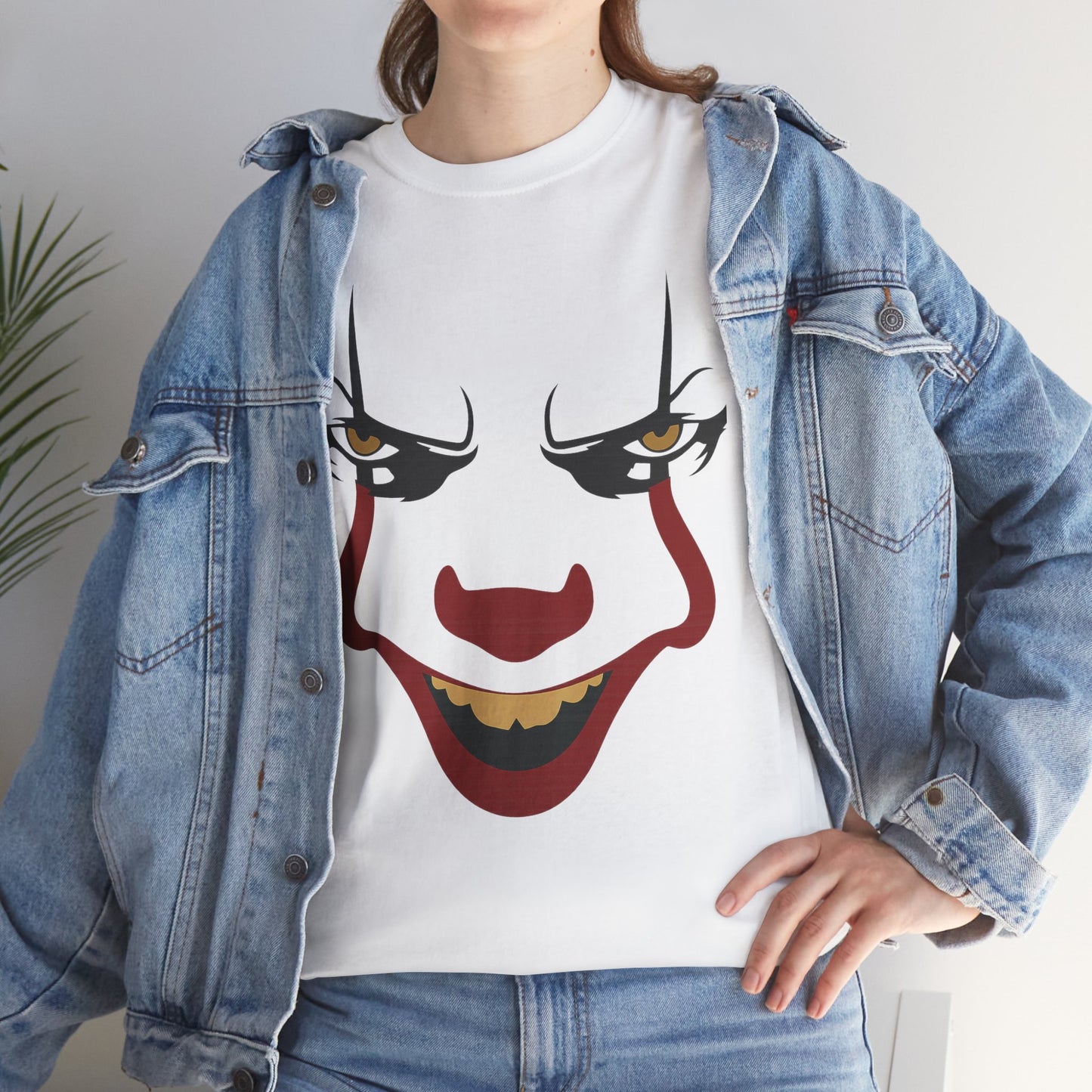 Pennywise Grin Unisex Heavy Cotton T-Shirt