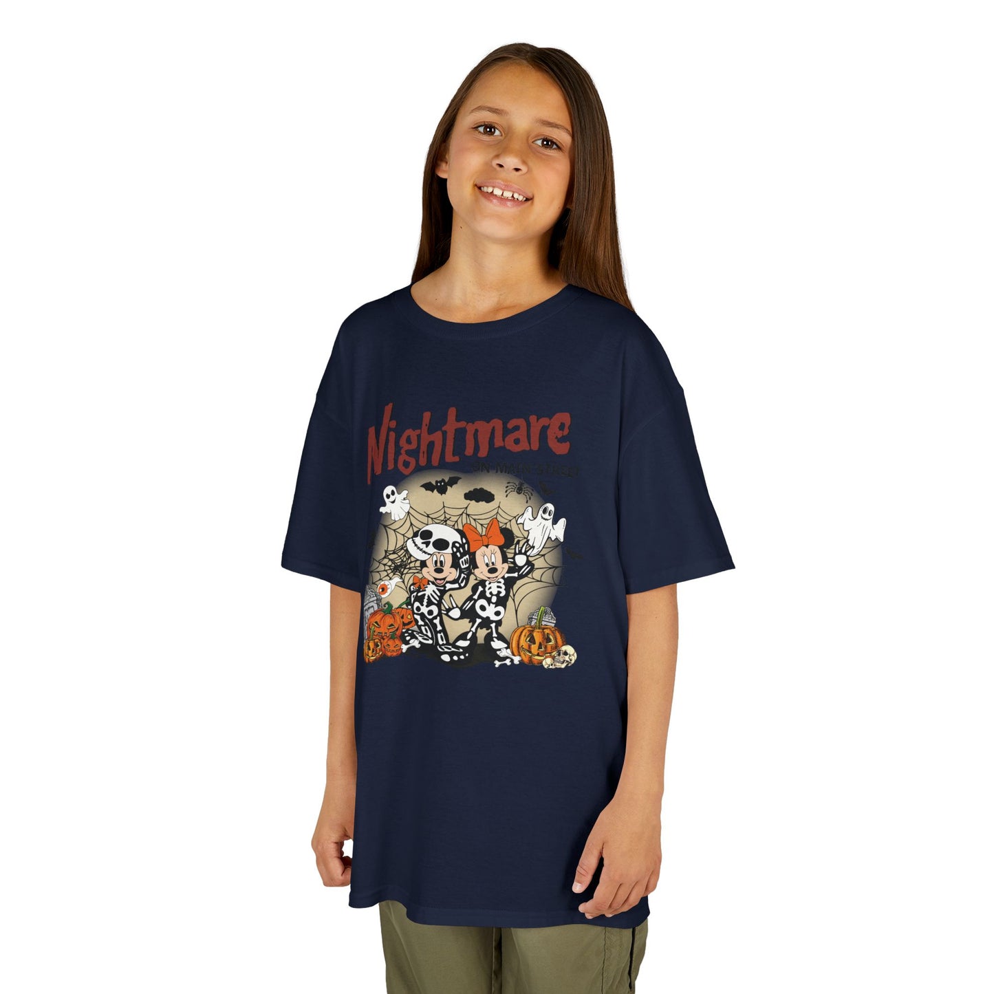 Nightmare On Main Street IV Kids Heavy Cotton T-Shirt