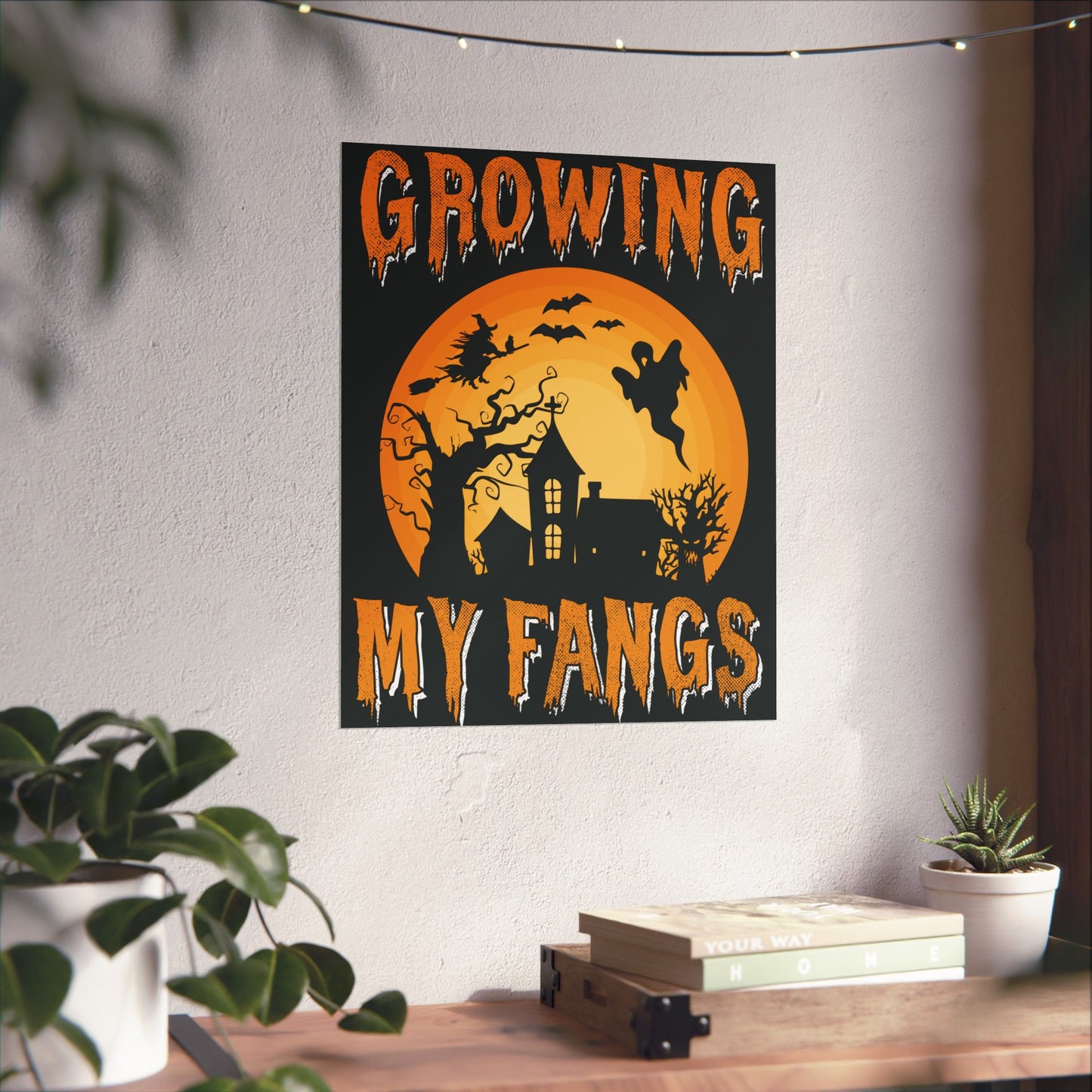 Growing My Fangs Poster