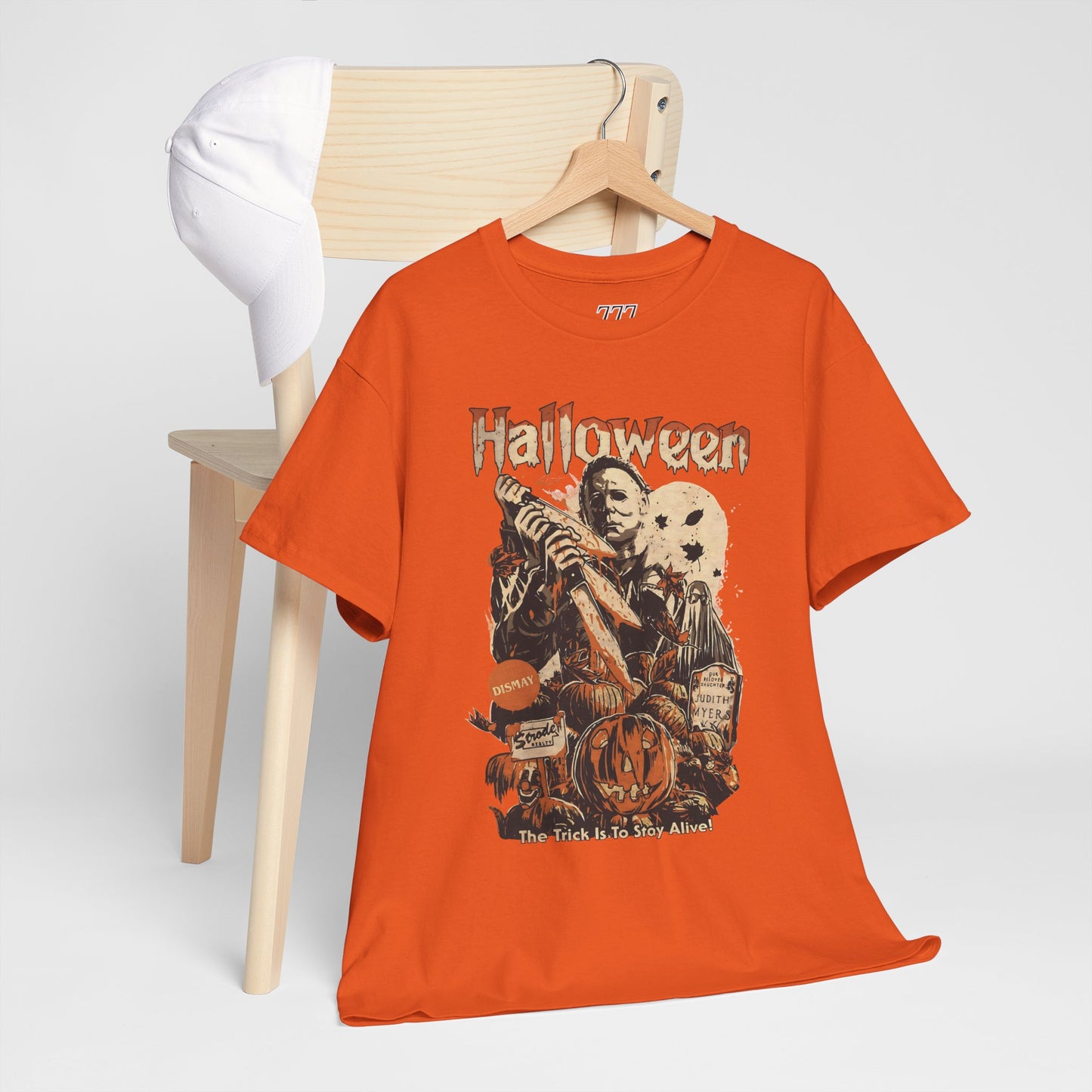 The Trick Is To Stay Alive Unisex Heavy Cotton T-Shirt