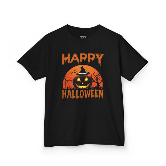 Happy Halloween Kids Heavy Cotton T-Shirt