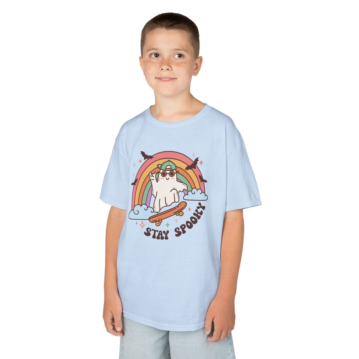 Ghost Skater Kids Heavy Cotton T-Shirt