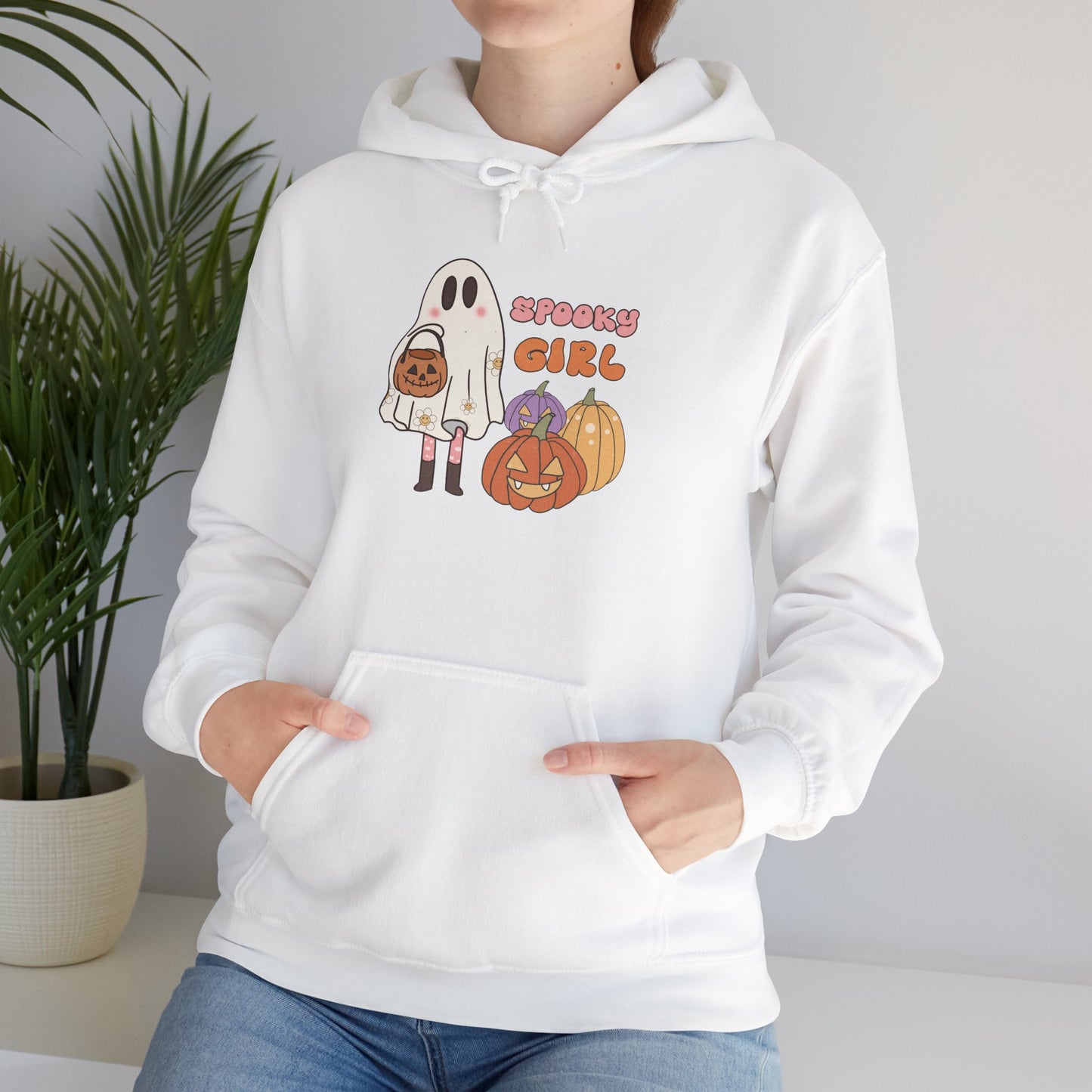 Spooky Girl Women's Heavy Blend Hoodie