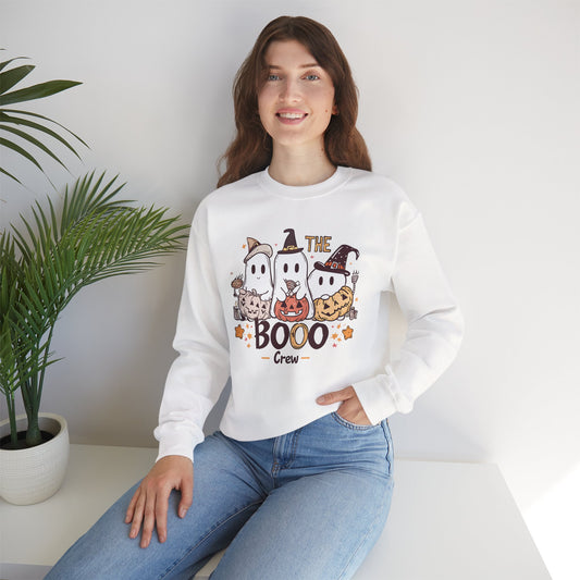 The Booo Crew Unisex Heavy Blend Crewneck Sweatshirt