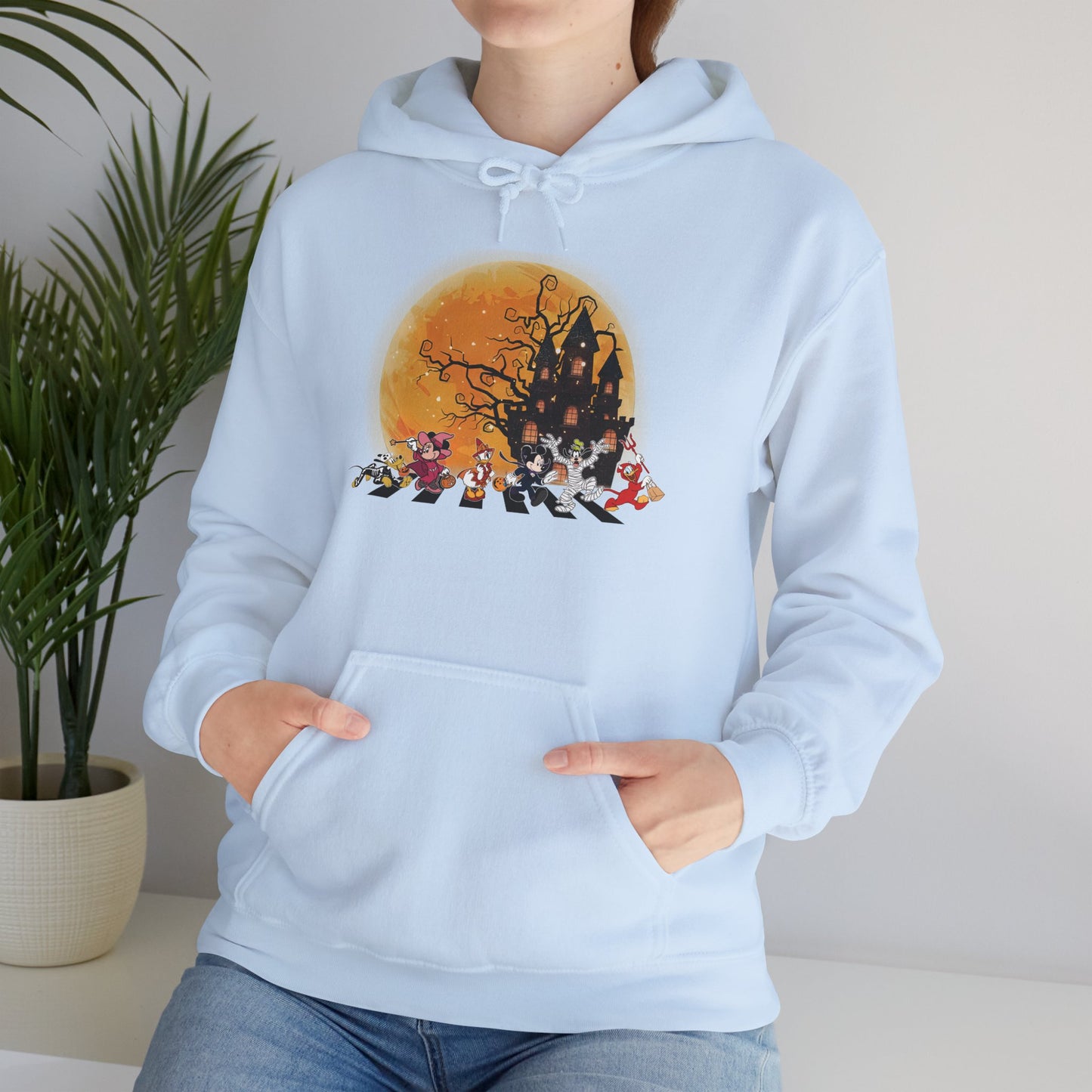 Haunted Crosswalk Unisex Heavy Blend Hoodie