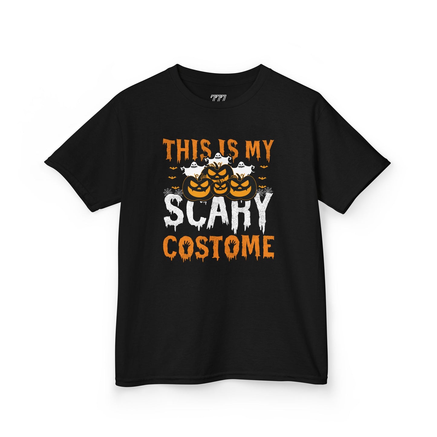This Is My Scary Costume Kids Heavy Cotton T-Shirt
