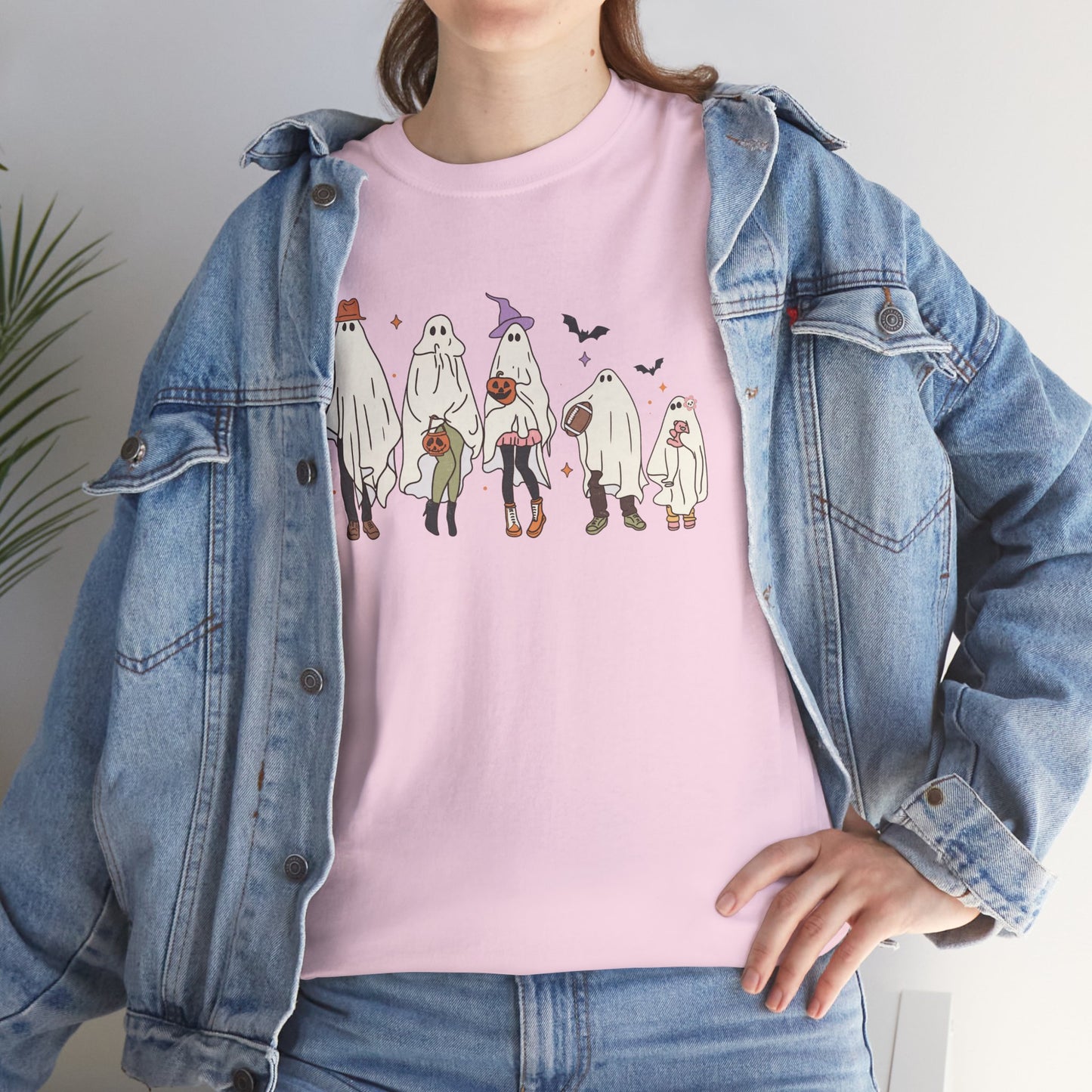 Ghost Family Unisex Heavy Cotton T-Shirt
