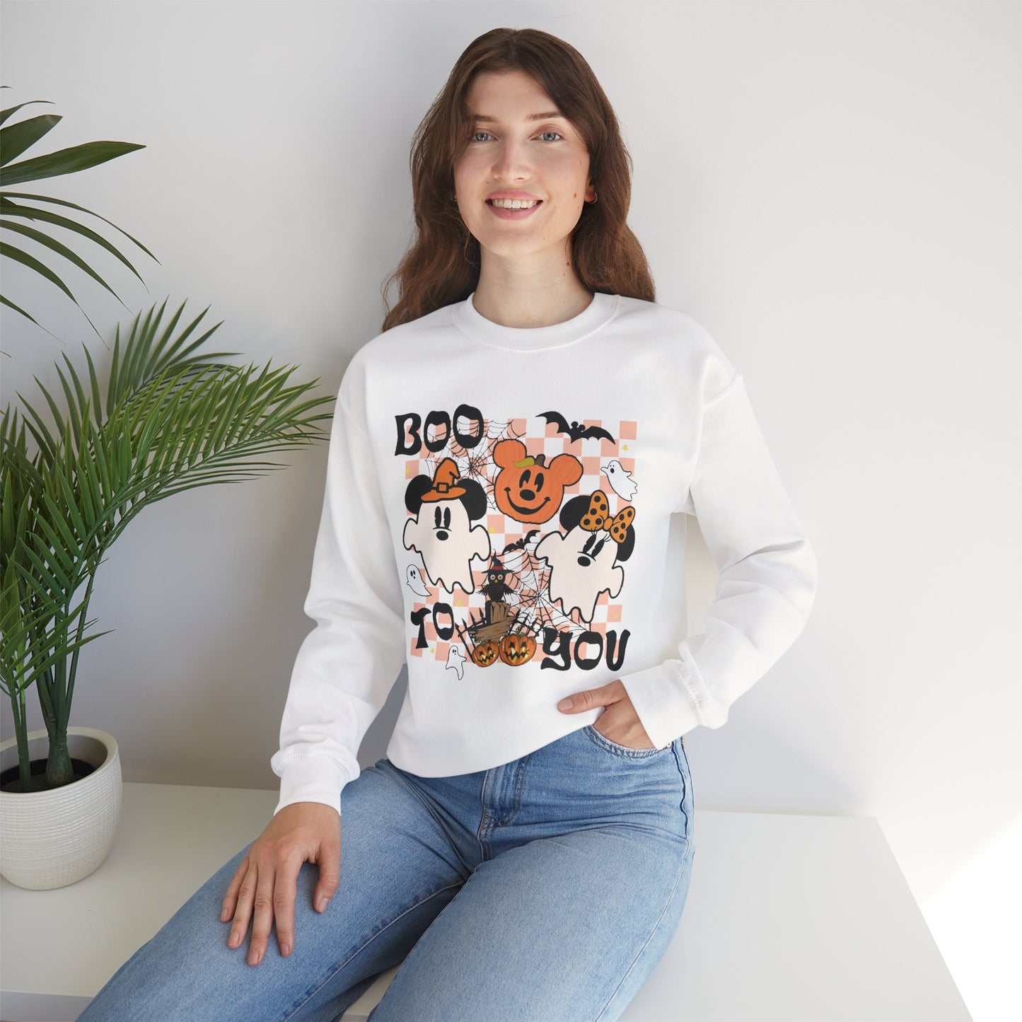 BOO To You Unisex Heavy Blend Crewneck Sweatshirt
