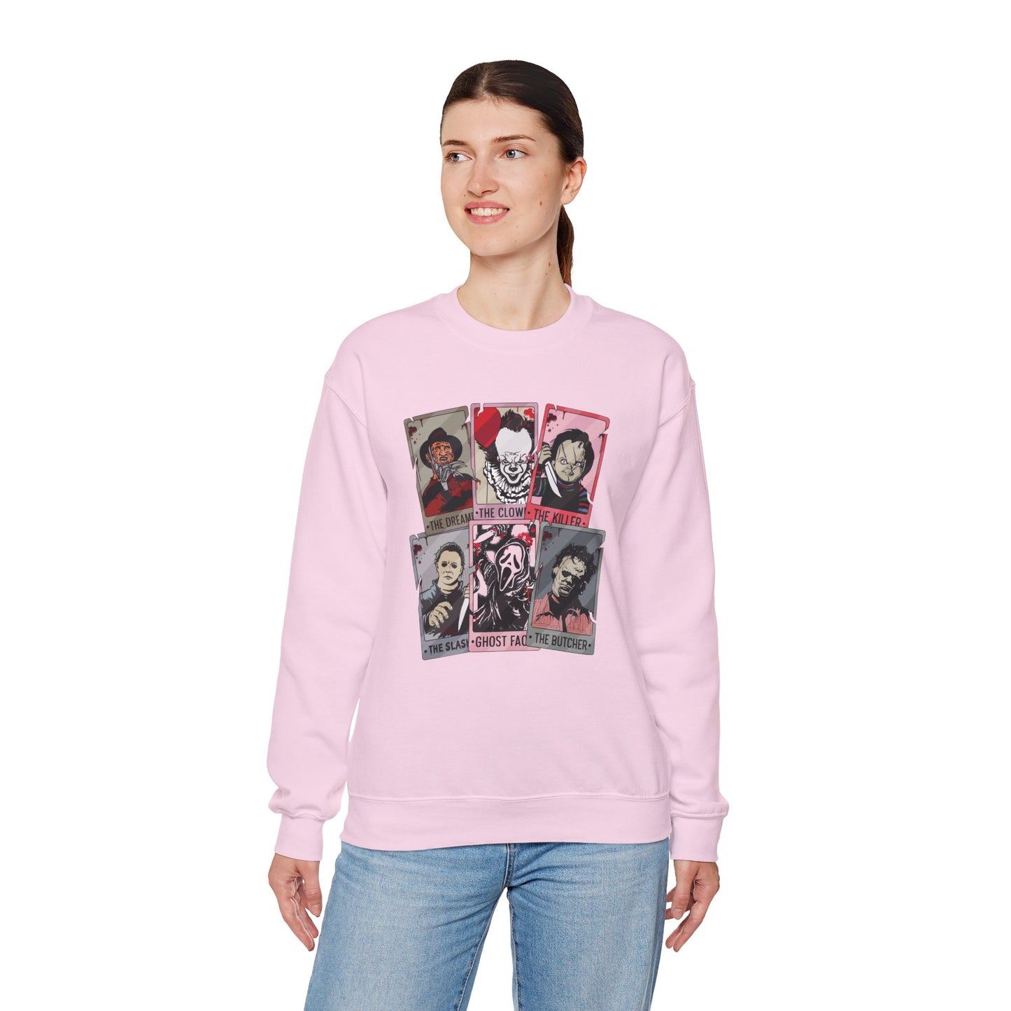 Horror Legends Unisex Heavy Blend Crewneck Sweatshirt