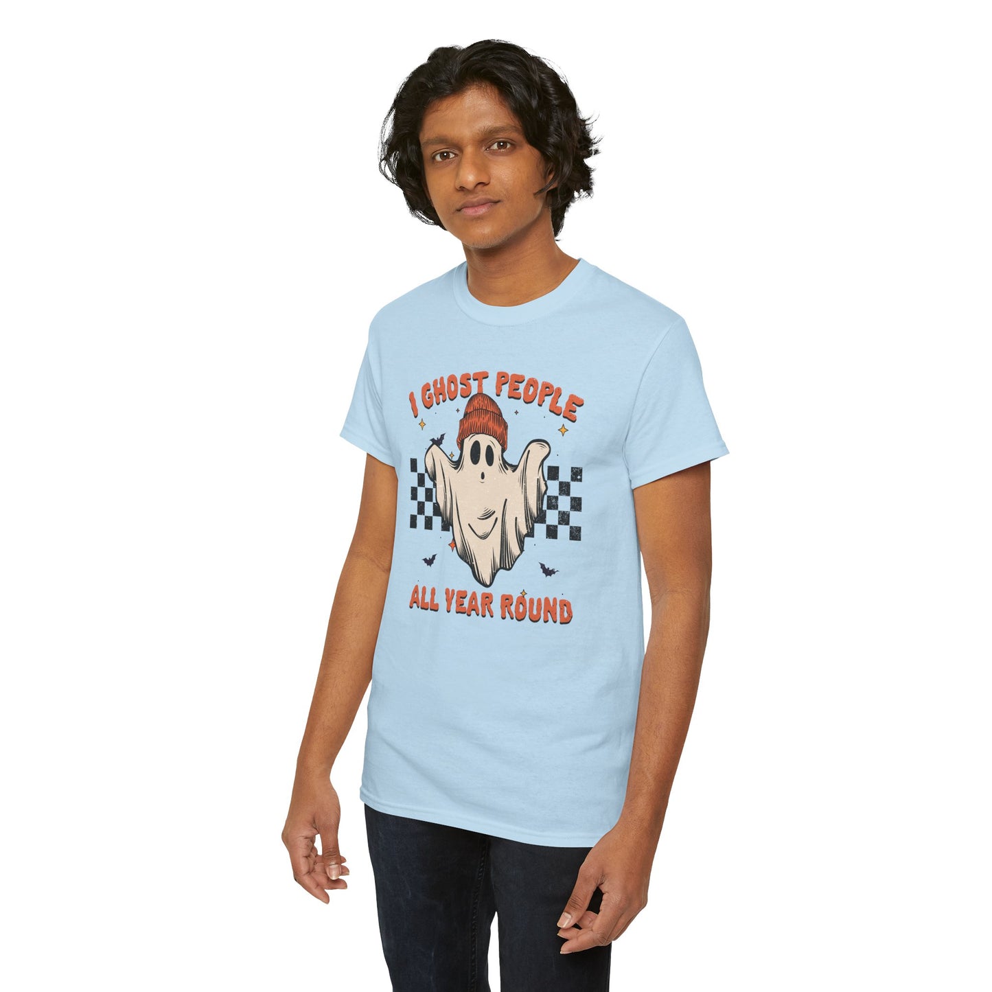 I Ghost People All Year Round Unisex Heavy Cotton T-Shirt