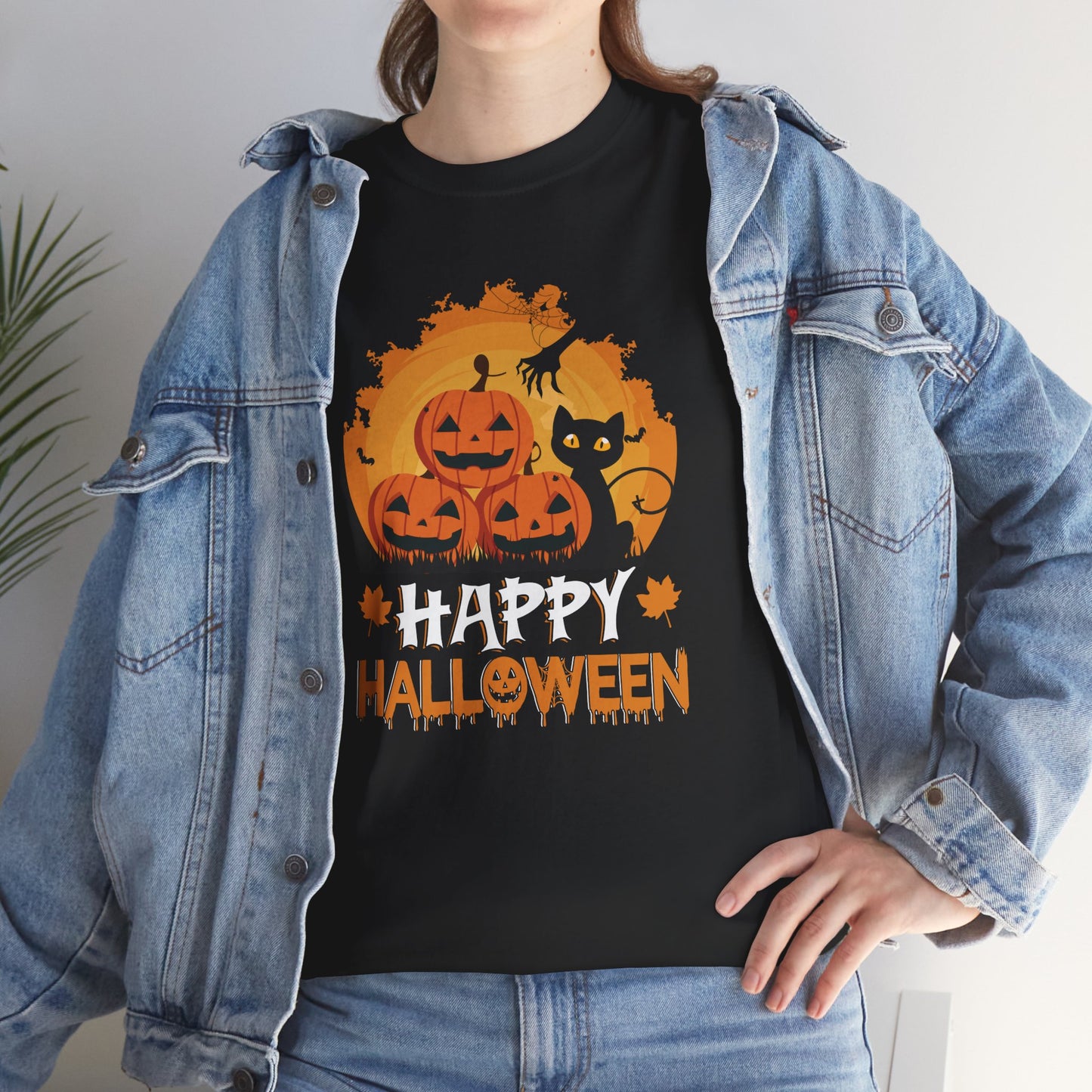 Happy Halloween II Unisex Heavy Cotton T-Shirt