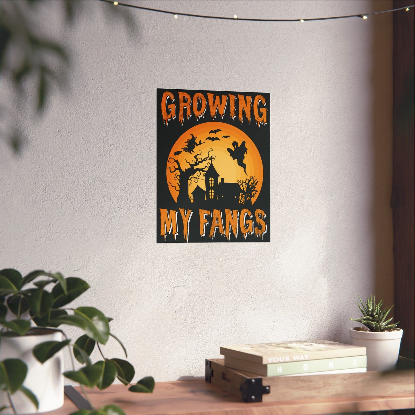 Growing My Fangs Poster