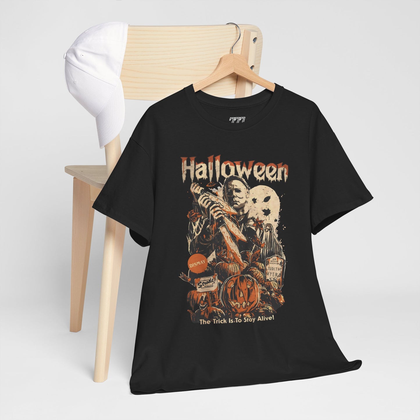 The Trick Is To Stay Alive Unisex Heavy Cotton T-Shirt