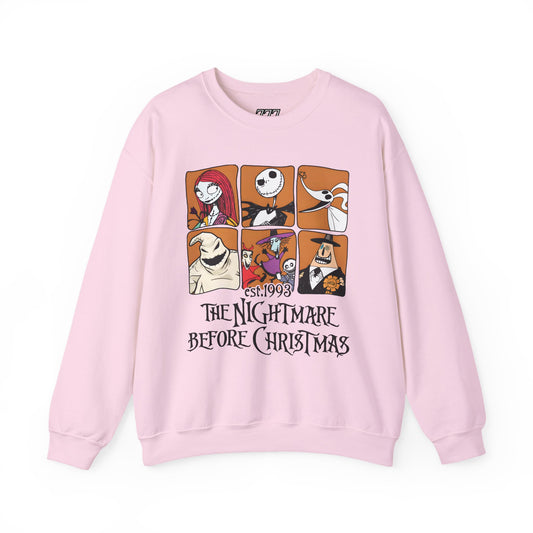 The Nightmare Before Christmas Unisex Heavy Blend Crewneck Sweatshirt