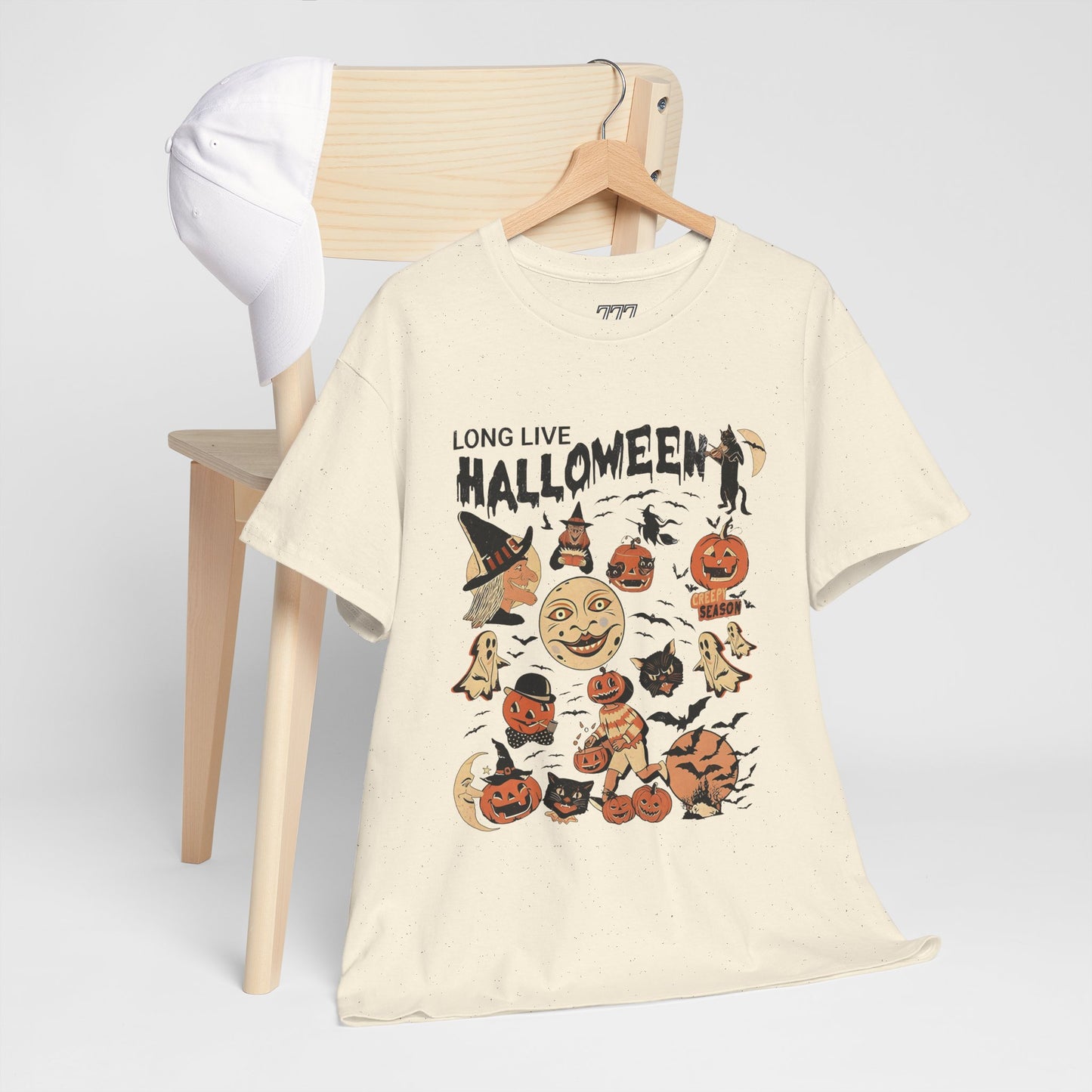 Long Live Halloween Unisex Heavy Cotton T-Shirt