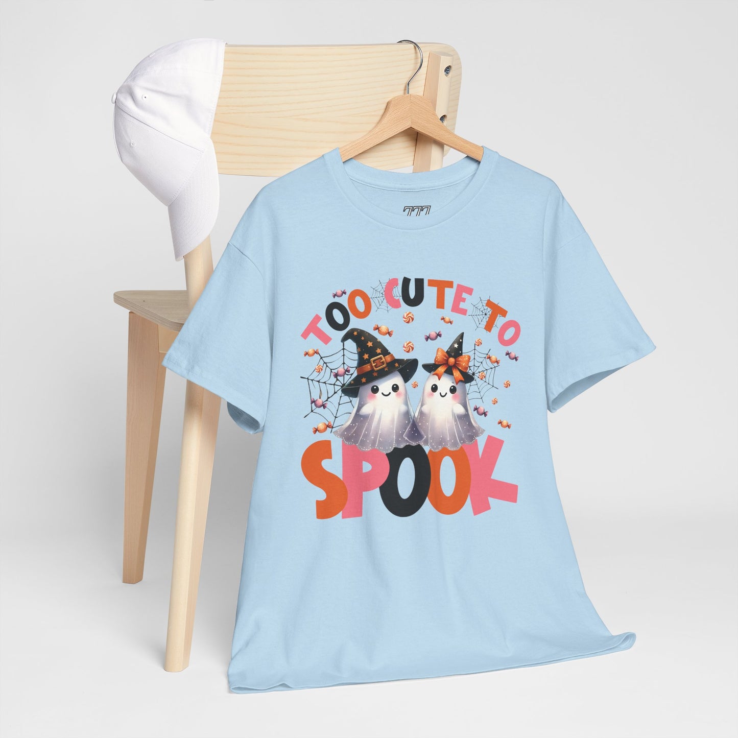 Too Cute To Spook Women's Heavy Cotton T-Shirt