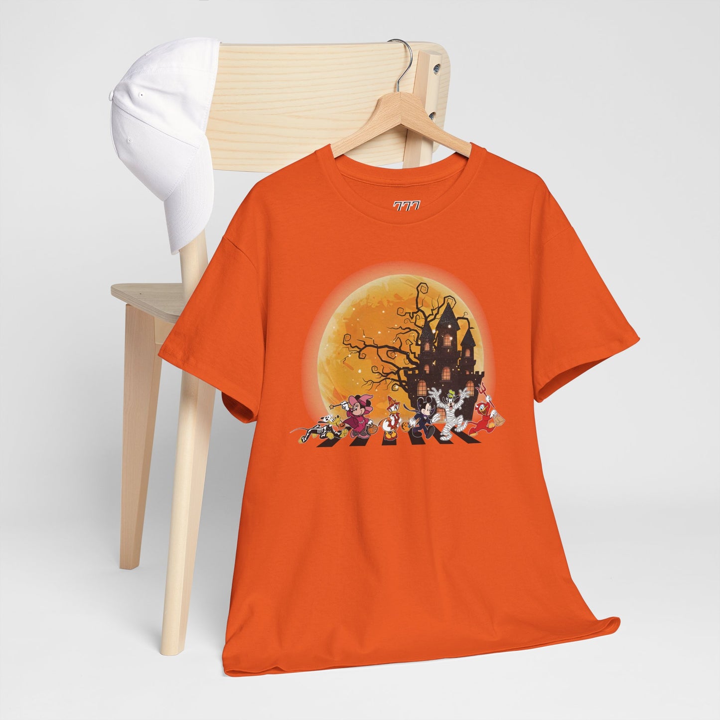 Haunted Crosswalk Unisex Heavy Cotton T-Shirt