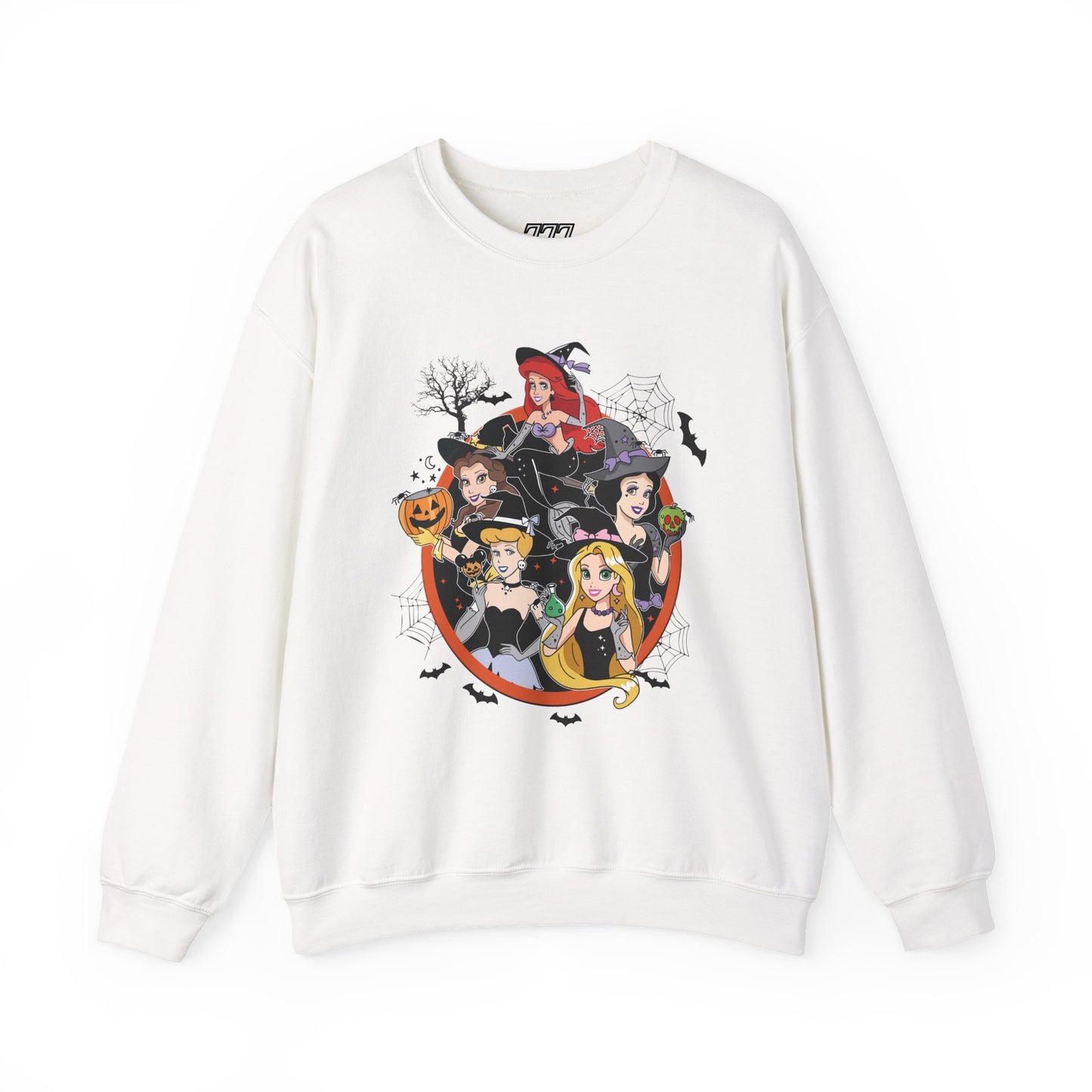 Princess Halloween-Themed Unisex Heavy Blend Crewneck Sweatshirt