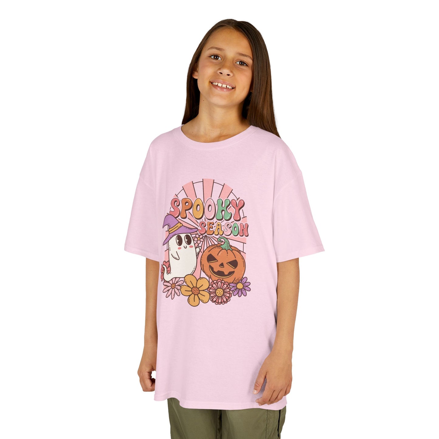 Spooky Season Kids Heavy Cotton T-Shirt