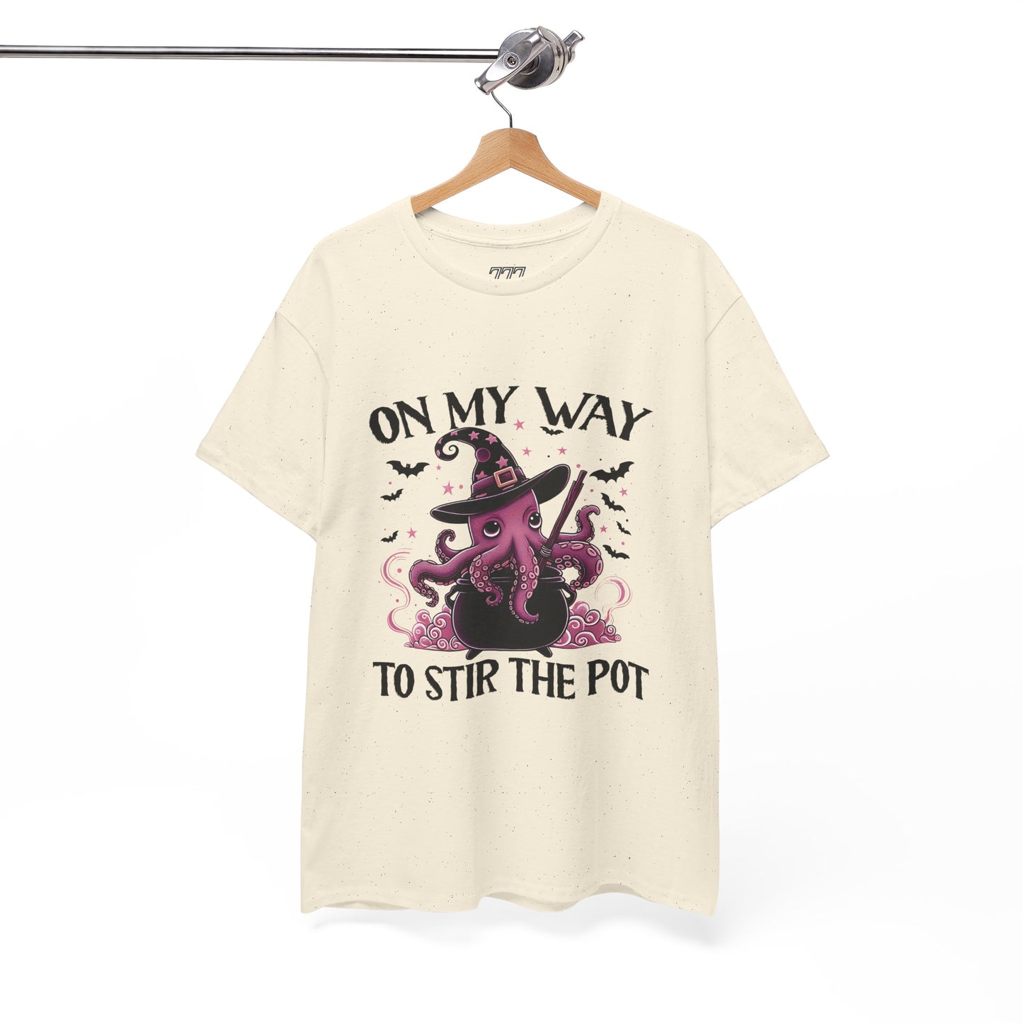 On My Way To Stir The Pot Unisex Heavy Cotton T-Shirt