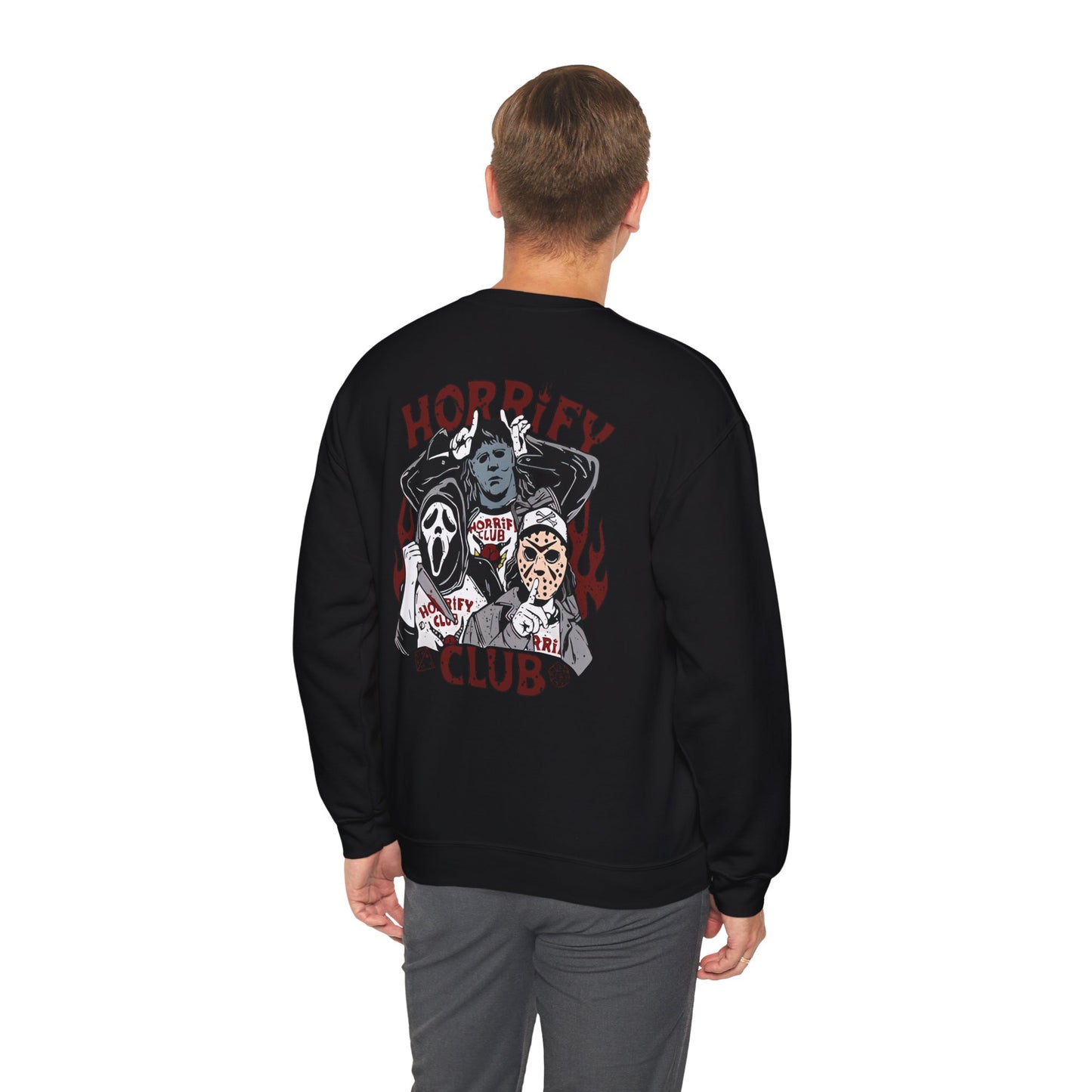 Horrify Club Unisex Heavy Blend Crewneck Sweatshirt