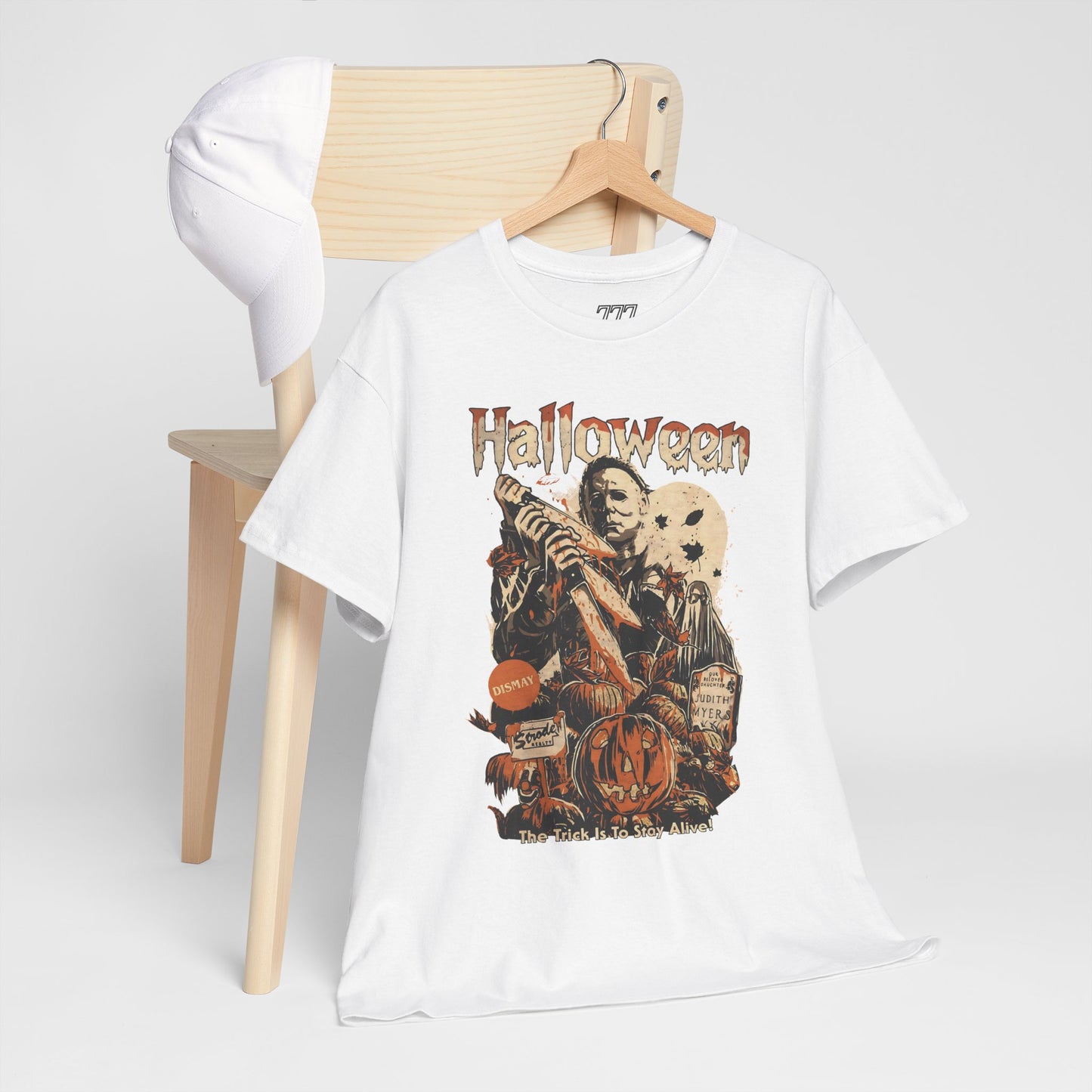 The Trick Is To Stay Alive Unisex Heavy Cotton T-Shirt