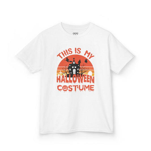 This Is My Halloween Costume Kids Heavy Cotton T-Shirt
