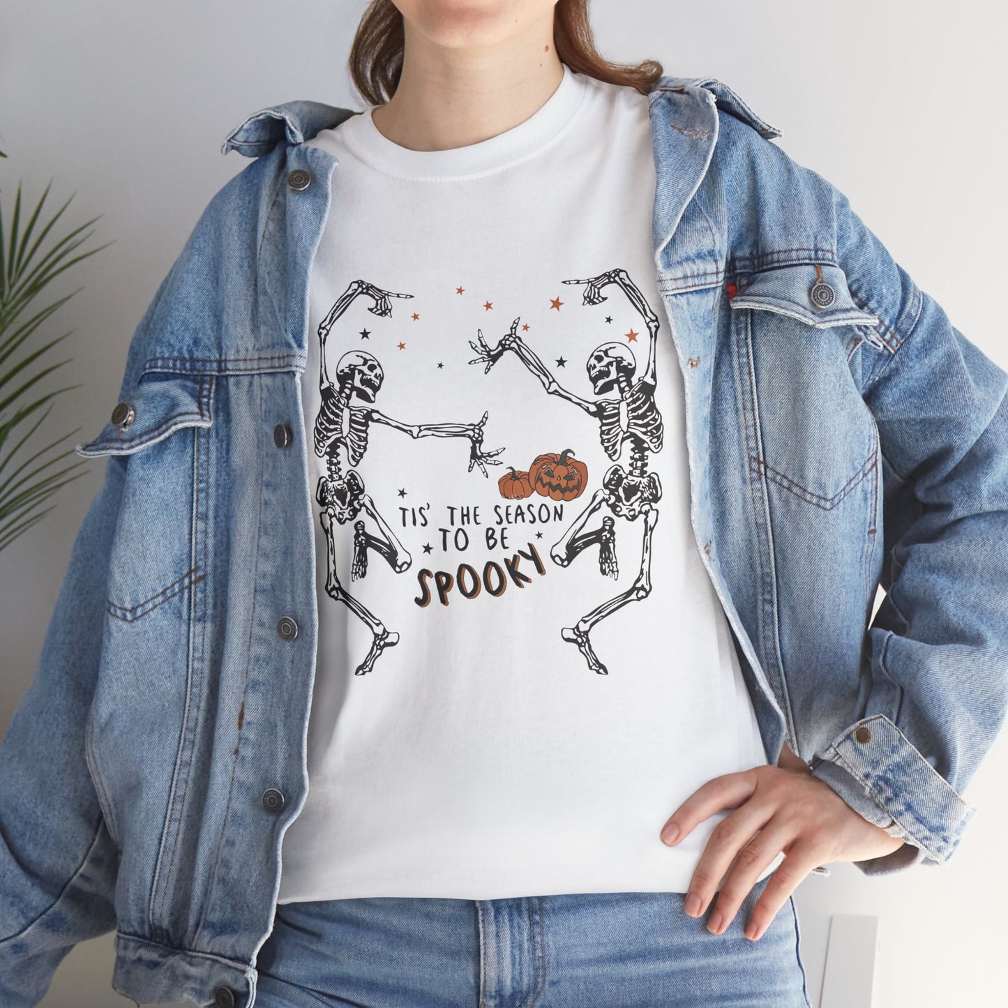 Tis The Season To Be Spooky II Unisex Heavy Cotton T-Shirt