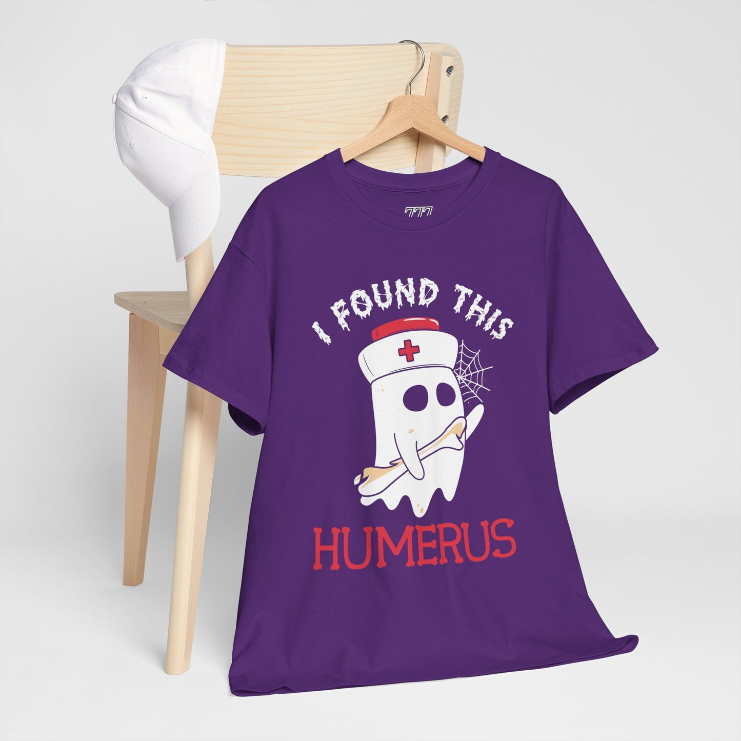 I Found This Humerus Unisex Heavy Cotton T-Shirt