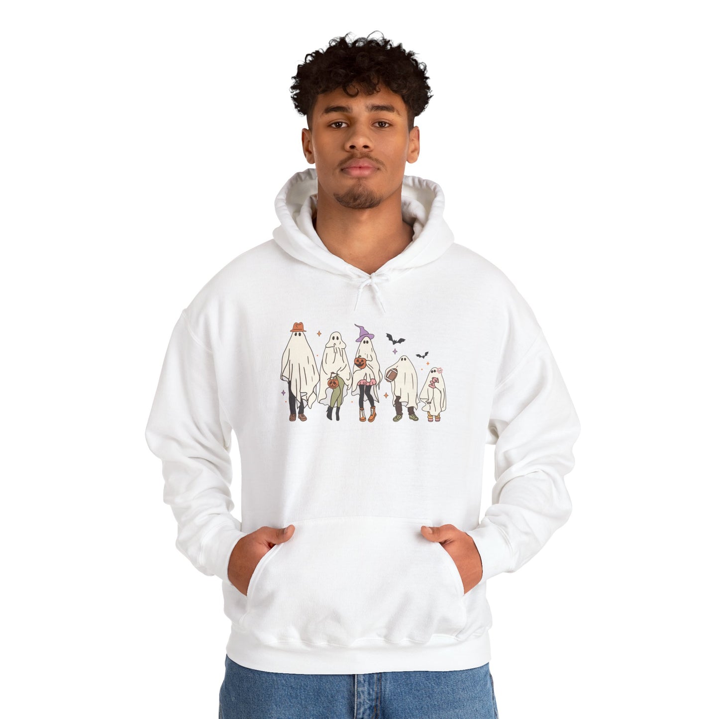 Ghost Family Unisex Heavy Blend Hoodie