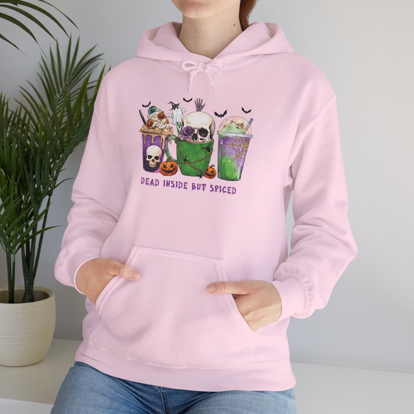 Dead Inside But Spiced II Unisex Heavy Blend Hoodie