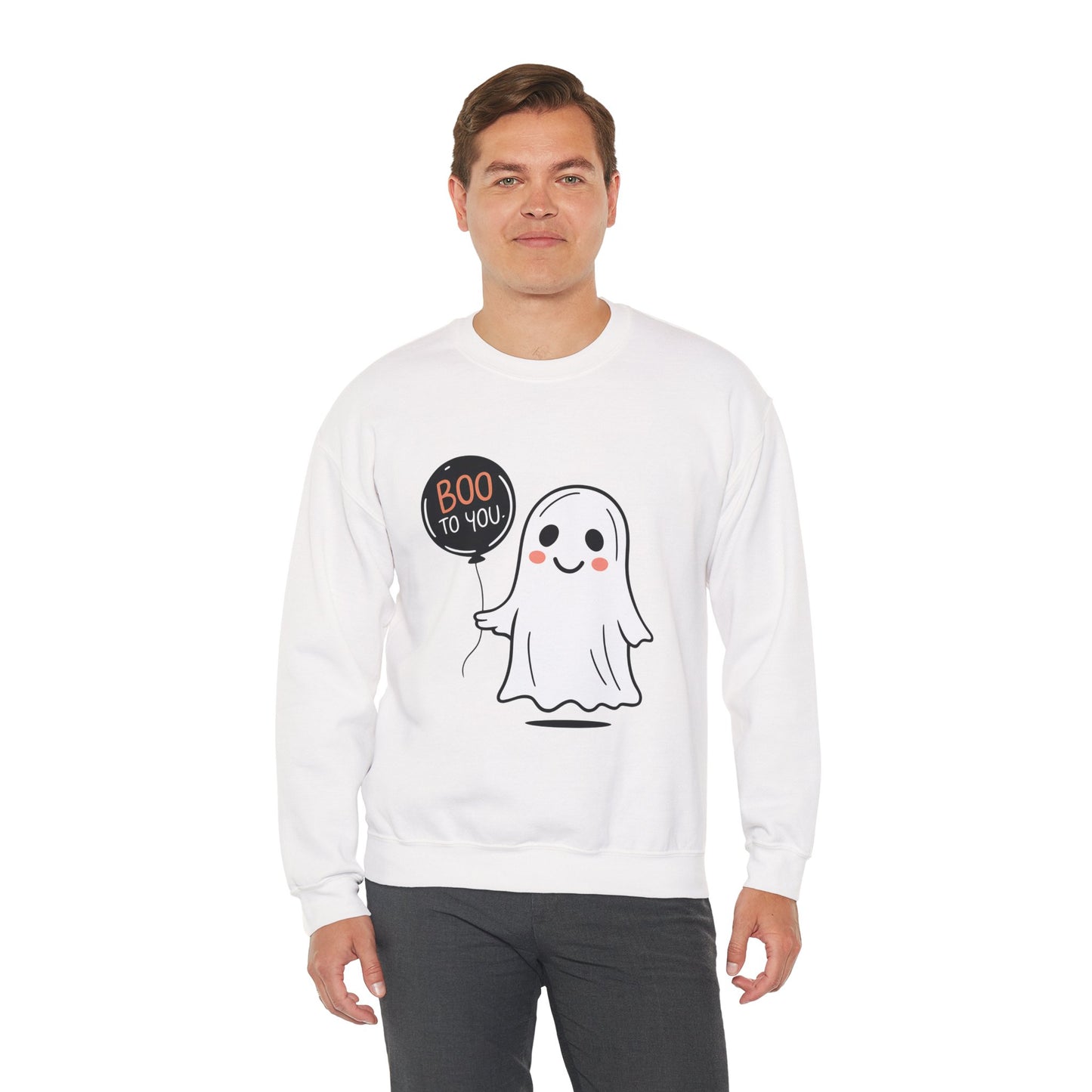 BOO To You Unisex Heavy Blend Crewneck Sweatshirt