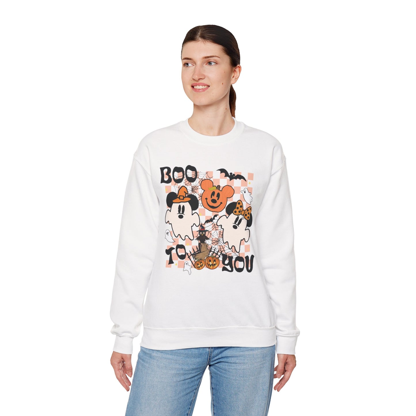 BOO To You Unisex Heavy Blend Crewneck Sweatshirt