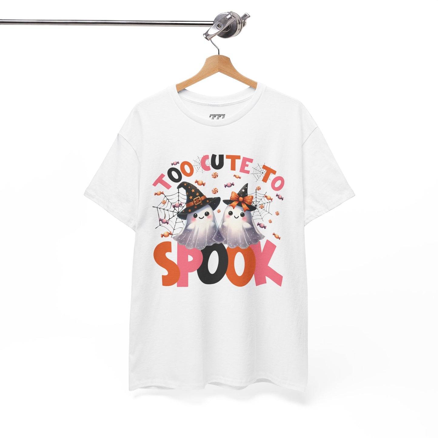 Too Cute To Spook Women's Heavy Cotton T-Shirt