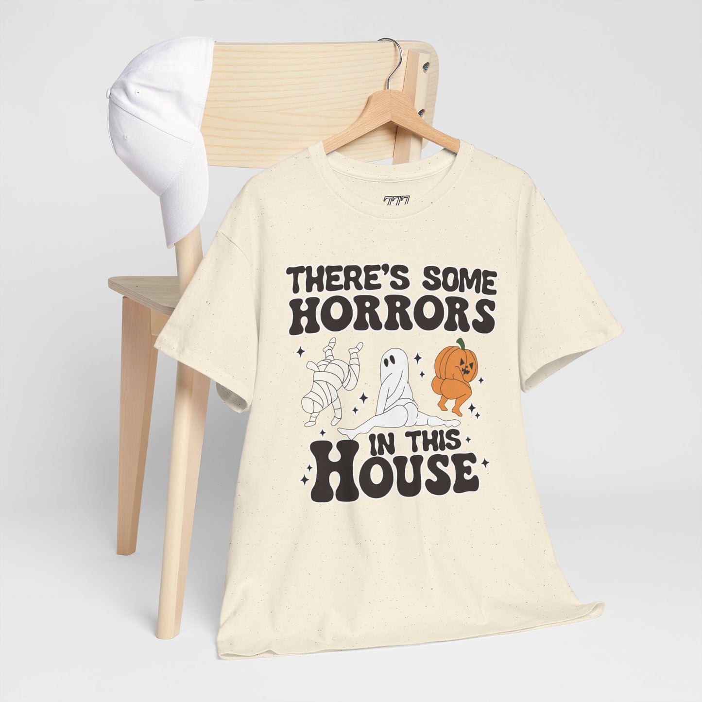 There's Some Horrors In This House Unisex Heavy Cotton T-Shirt