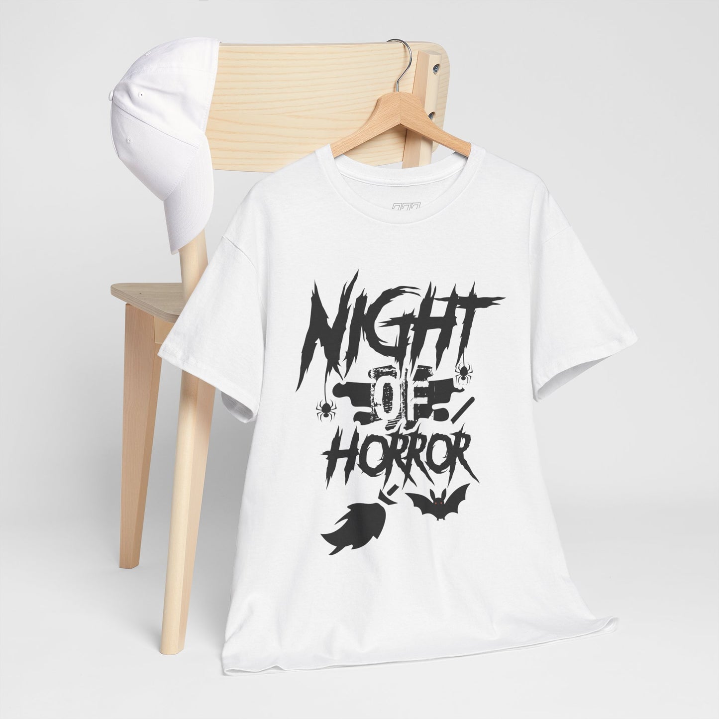 Night Of Horror Unisex Heavy Cotton T-Shirt