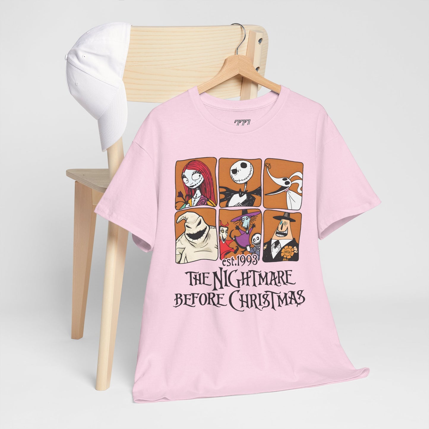 The Nightmare Before Christmas Unisex Heavy Cotton T-Shirt