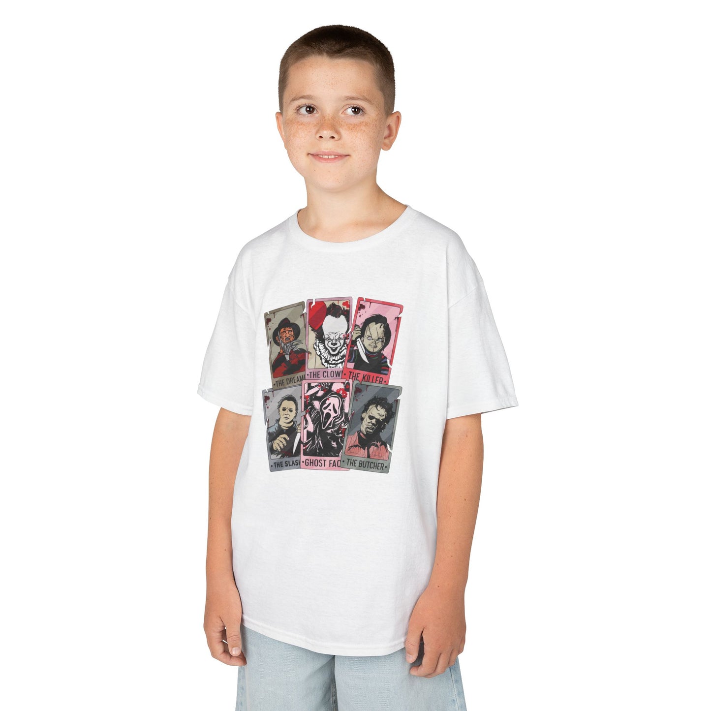Horror Legends Kids Heavy Cotton T-Shirt