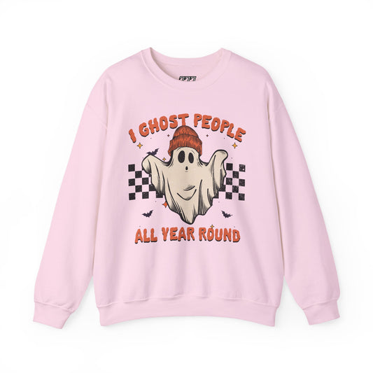 I Ghost People All Year Round Unisex Heavy Blend Crewneck Sweatshirt