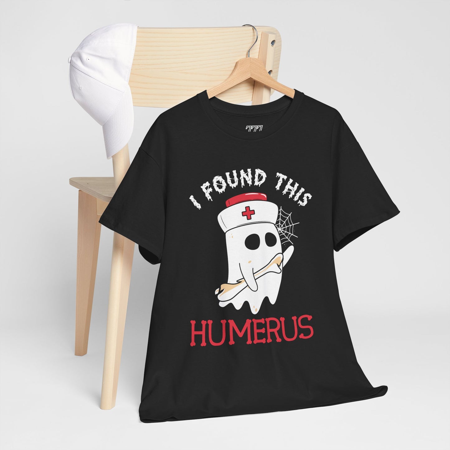 I Found This Humerus Unisex Heavy Cotton T-Shirt
