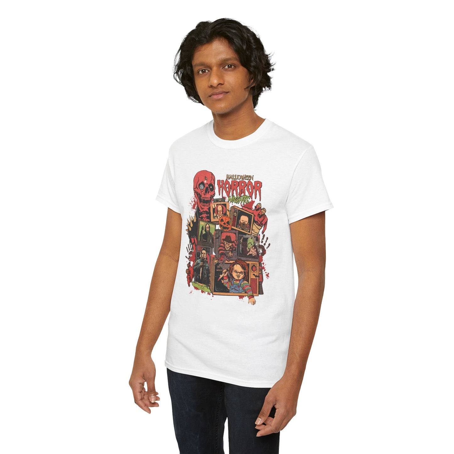 Halloween Horror Nights Unisex Heavy Cotton T-Shirt