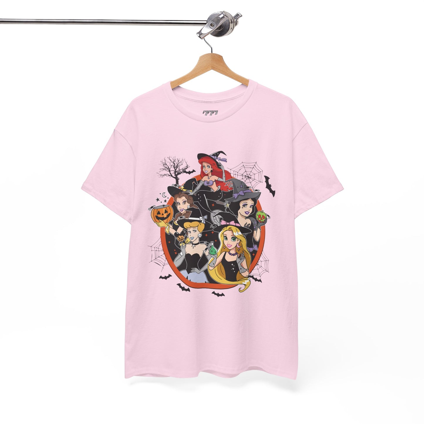 Princess Halloween-Themed Unisex Heavy Cotton T-Shirt