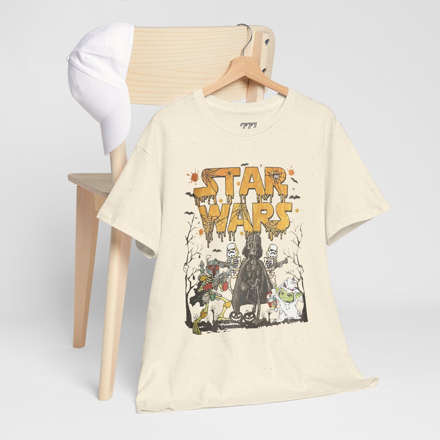 Star Wars Halloween-Themed Unisex Heavy Cotton T-Shirt