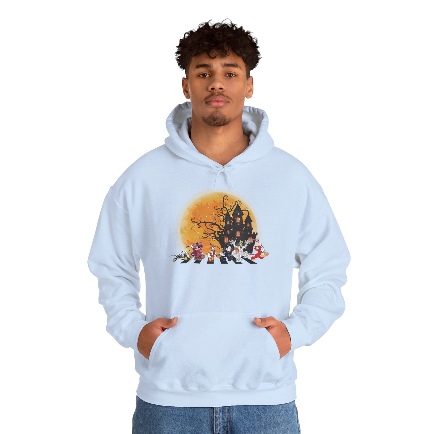 Haunted Crosswalk Unisex Heavy Blend Hoodie