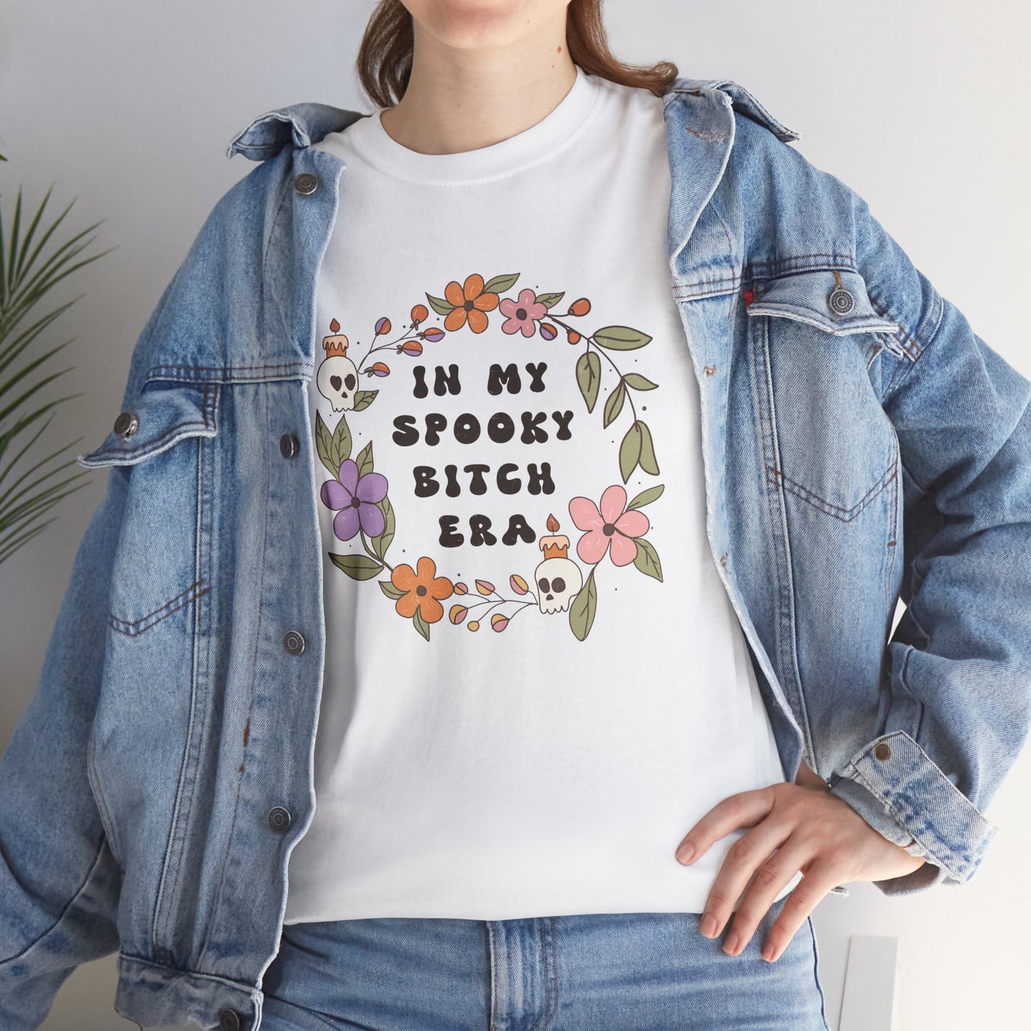 In My Spooky Bitch Era Unisex Heavy Cotton T-Shirt