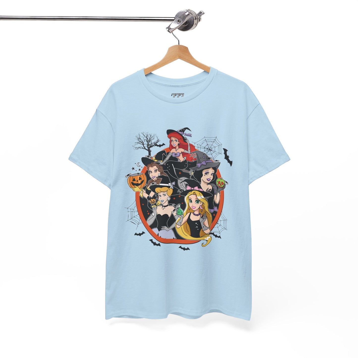 Princess Halloween-Themed Unisex Heavy Cotton T-Shirt