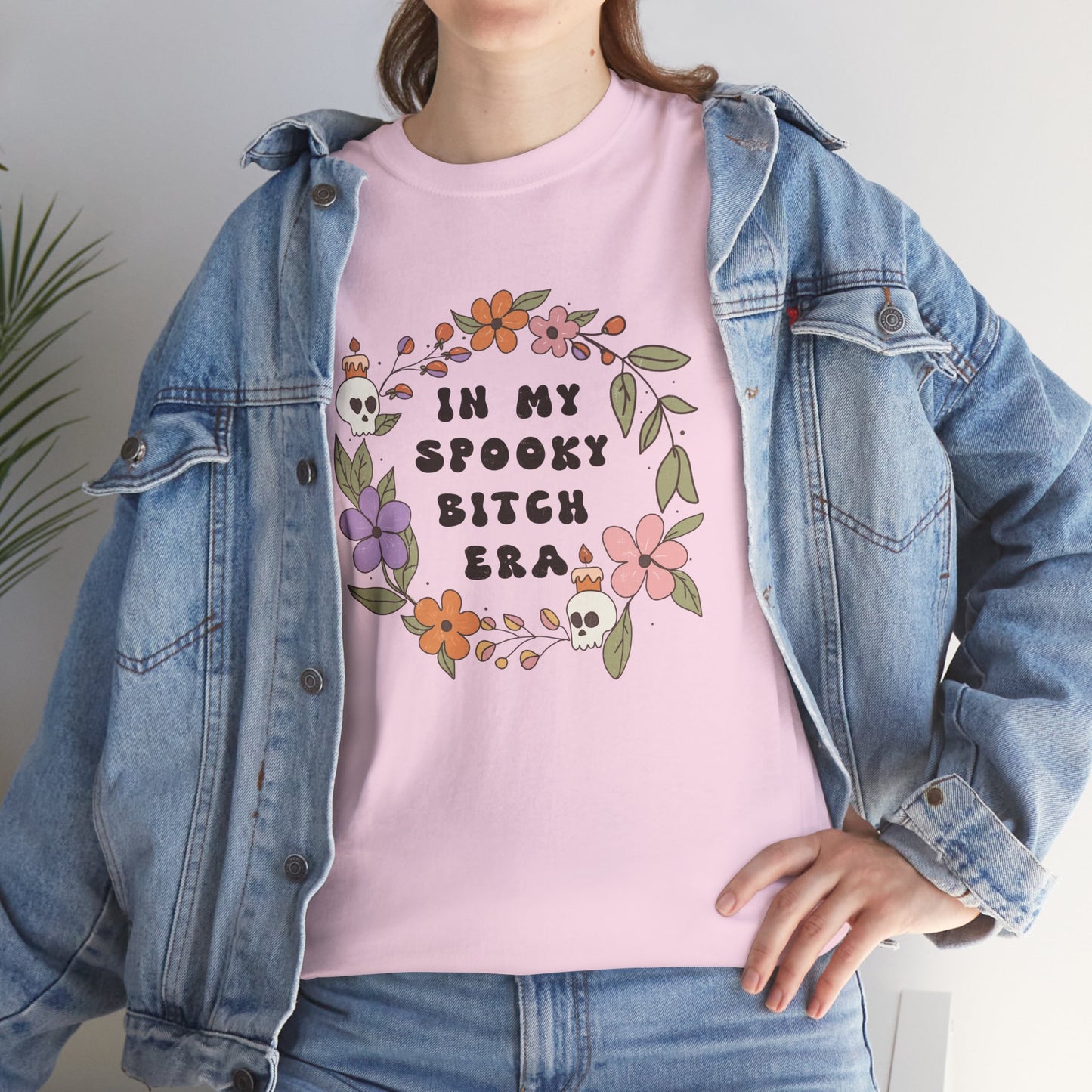 In My Spooky Bitch Era Unisex Heavy Cotton T-Shirt