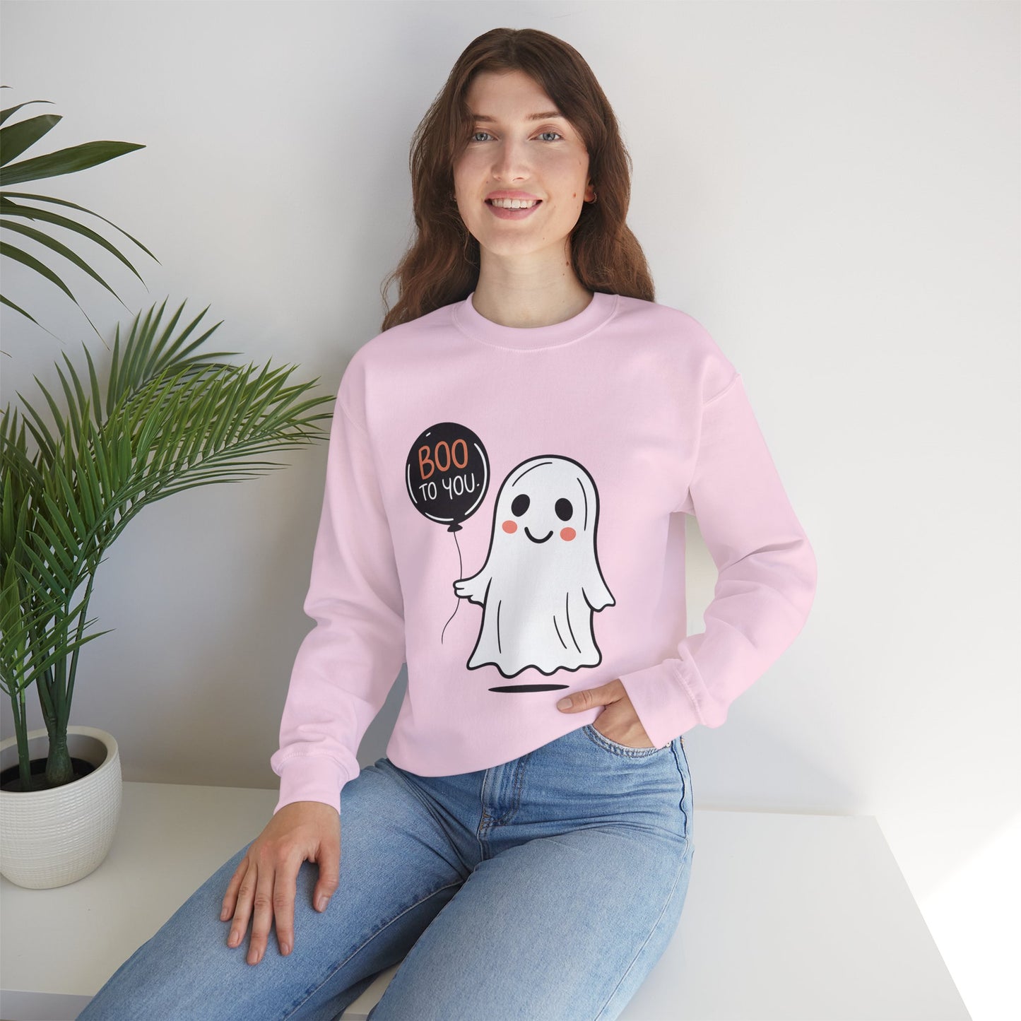 BOO To You Unisex Heavy Blend Crewneck Sweatshirt