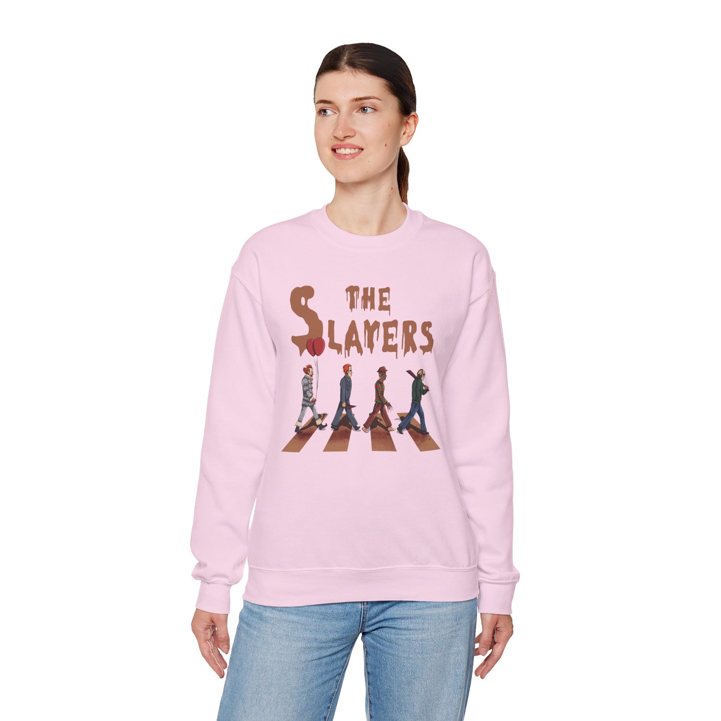 The Slayers Unisex Heavy Blend Crewneck Sweatshirt